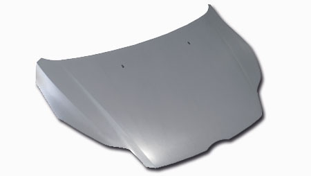 Motorhaube mit Bake-hardening Stahl Foto einer Motorhaube