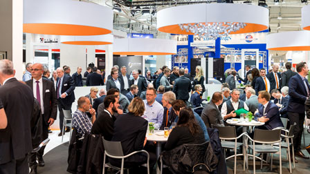 Foto des Standes auf der Euroblech 2018