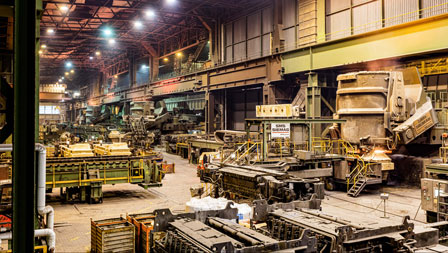 Salzgitter Flachstahl modernisiert Stranggießanlage 1