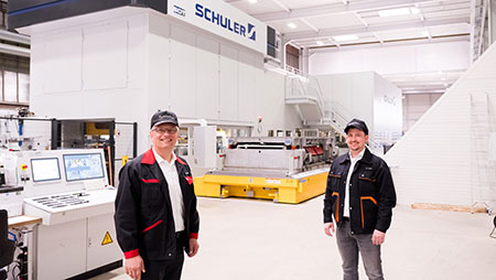 Neue Stanzanlage bei Salzgitter Europlatinen