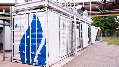 GrInHy2.0 Sunfire Hochtemperatur-Elektrolyseur in Salzgitter 